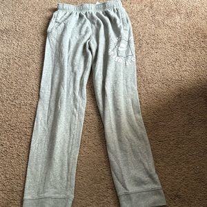 Gray Nike sweatpants